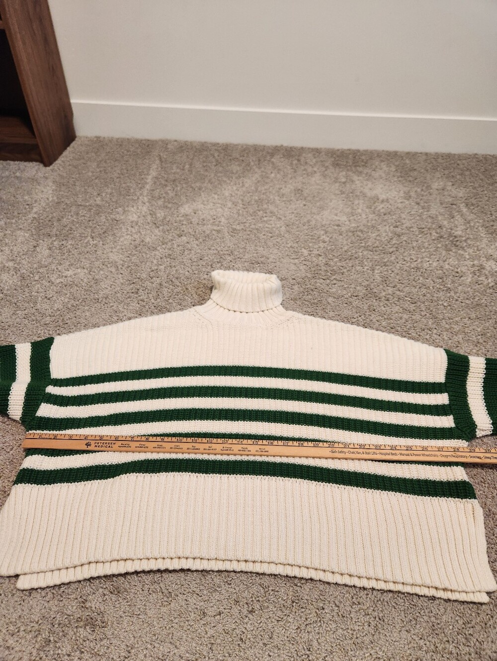 Madewell Wide Rib Turtleneck Sweater Size XXL - Picture 6 of 7